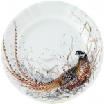 Sologne Dessert Plate - Pheasant 9 1/8\ Diameter