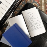 Rekonect Magnetic Notebook, Blue