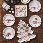 Country Estate Winter Frolic Sweets Tray 8