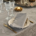 Mille Isaphire Mini Beige Jacquard Napkin