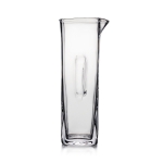 Woodbury Cocktail Carafe Dimensions: 10⅝″ x 4¼″
Made In: USA

Care & Use:  Hand-wash with warm water and mild detergent.
Not intended for use in microwaves or ovens.
Do not expose glass to extreme heat changes, such as filling with hot liquid or placing in the freezer. A shock in temperature can cause fractures.