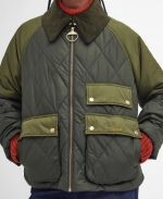 Milby Quilted Jacket - Olive - 14