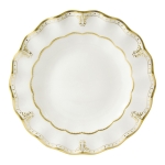 Elizabeth Gold Dinner Plate 11\ Diameter: 27cm, 11 Inches

Made in England
• Fine Bone China
• 22 Carat Gold
• Dishwasher safe, although handwashing is advisable
• Not suitable for microwave use