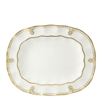 Elizabeth Gold Medium Oval Platter 13\ 13\ Length


