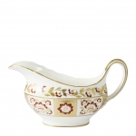 Derby Panel Red Sauce Boat 
15.25 Ounces