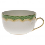 Fish Scale Jade Canton Cup 