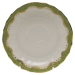 Fish Scale Evergreen Canton Saucer 