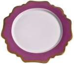 Anna\'s Palette Purple Orchid Dinner Plate 