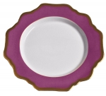 Anna\'s Palette Purple Orchid Bread and Butter Plate 