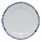 Chinese Bouquet Garland Blue Dinner Plate 