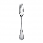 Albi Sterling Silver Dessert Fork The sterling silver dessert fork in the Albi pattern can be paired with the dessert spoon and knife to be used with desserts, salads or starters. The Albi line, created in 1968, takes its inspiration from a French town located between Toulouse and Bordeaux and its famous cathedral known for its remarkable architecture, clean straight lines and single nave.