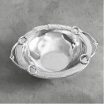 Western Equestrian Large Bowl With Handles