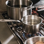 Stainless Clad Saucepan with Lid 2 QT