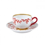 Cristobal Red Tea Cup 
