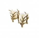 Noble Fir Small Antler Votive Stand