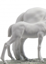 Horses in The Meadow Sculpture