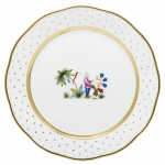 Asian Garden Dinner Plate, Motif #1 10.5\ Diameter