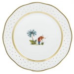 Asian Garden  Dinner Plate Motif #6 10.5\ Diameter