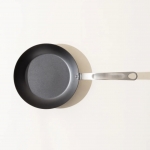 Blue Carbon Steel Frying Pan Seasoned 10