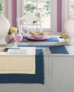 Festival Oblong Tablecloth - Oyster 