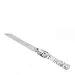 Lismore Cake Knife The Waterford Lismore pattern is a stunning combination of brilliance and clarity. A crystal keepsake to be treasured for years to come, the Lismore Bridal Knife is 12\ long, featuring a 7.5\ blade and an elegant fine crystal handle intricately detailed in Lismore\'s signature diamond and wedge cuts. 