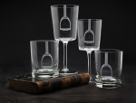 Stirrup Wine Glasses - Set of 4