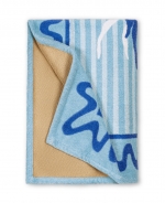 Seahorse Beach Towel - Bermuda Blue