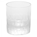 Pebbles Clear Double Old Fashioned Using the Whisky pattern shape as a starting point, Moser’s Master Engravers have come up with a whimsical pattern called \Pebbles\. Evocative of both small stones and little chunks of ice, Pebbles has become one of the most popular Moser barware patterns.
