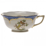 Rothschild Bird Blue Border Tea Cup - Motif #6 