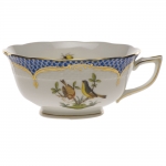 Rothschild Bird Blue Border Tea Cup - Motif #7 