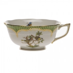 Rothschild Bird Green Border Tea Cup - Motif #11 