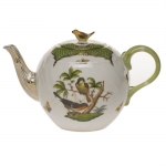 Rothschild Bird Green Border Tea Pot with Bird 5.5\ Height
36 Ounces