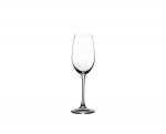 Ouverture Champagne Glass The wine-friendly machine-made Champagne glass of the glass collection Ouverture is ideal for everyday use. This classically shaped glass is often used for light, fresh, dry champagnes. However, this shape is the choice of those connoisseurs who choose their glass from an aesthetic point of view. It is RIEDEL\'s uncomplicated entry level series for customers who appreciate good reasonable priced wine. All RIEDEL glasses are dishwasher safe. 