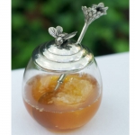 Bee Honey Pot with Spoon