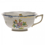 Queen Victoria Blue Tea Cup 