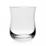 Nude Glass Caldera Crystal Double Old Fashioned Whiskey Rocks Glasses - 11  oz - Set of 4