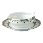 Allee Royale Sauce Boat with Stand 10.25 Ounces
