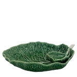 Cabbage Green Chip and Dip 13 1/4\ 13.25\ x 11.5\