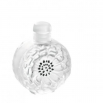 Dahlia Perfume Bottle, No. 4 Clear crystal, black enamelled
Dimensions: H 3.54\
Volume: 6.76 oz (20 cl)
Weight: 1.69 oz

WARNING: This product can expose you to chemicals including lead, which is known to the State of California to cause cancer and birth defects or other reproductive harm. For more information, go to www.P65Warnings.ca.gov 