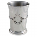 Equestrian Julep Cup 3.25\ Width x 4.25\ Height
Pewter

Care: Hand wash recommended and dry with a soft cloth
