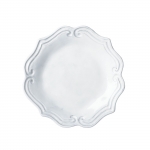 Incanto White Baroque Salad Plate Mix and match the Incanto White Baroque Salad with other Incanto designs to create your own unique setting.

Dishwasher safe - We recommend using a non-citrus, non-abrasive detergent on the air dry cycle and not overloading the dishwasher. Hand washing is recommended for oversized items.

Microwave safe - The temperature of handmade, natural clay items may vary after microwave use. We recommend allowing items to cool before taking them out of the microwave or using an oven mitt.

Freezer safe - Items can withstand freezing temperatures, but please allow them to return to room temperature before putting them into the oven.