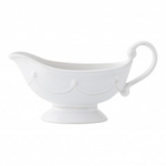 Berry & Thread Whitewash Sauce Boat  8 Ounces
3\ Height, 8.5\ Width