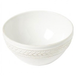 Le Panier Whitewash Cereal/Ice Cream Bowl 6\ Diameter, 3\ Height
24 Ounces
Made of Ceramic Stoneware
Made in Portugal
Oven, Microwave, Dishwasher, and Freezer Safe
