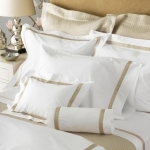 Lowell White/Ivory King Duvet Cover 104\ x 92\; 3\ Flange

Milano 600 thread count Egyptian cotton percale.
Made in the Philippines of fabric from Italy.

All of our fabrics are OEKO-TEX Standard 100 certified, meaning they are safe for you and for the planet.

Care:  Machine wash warm. Do not use bleach or fabric softener. Tumble dry low heat. Iron as needed.