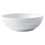 Berry & Thread Melamine Whitewash Coupe Bowl 8\ W x 3\ H
1 Quart
Made of Melamine, BPA Free

Care:  Dishwasher safe, top shelf recommended; not oven, microwave or freezer safe
Imported