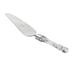 Lismore Cake Server The Waterford Lismore pattern is a stunning combination of brilliance and clarity. A crystal keepsake to be treasured for years to come, the Lismore Cake/Pie Server features an elegant, fine crystal handle intricately detailed in Lismore\'s signature diamond and wedge cuts. 